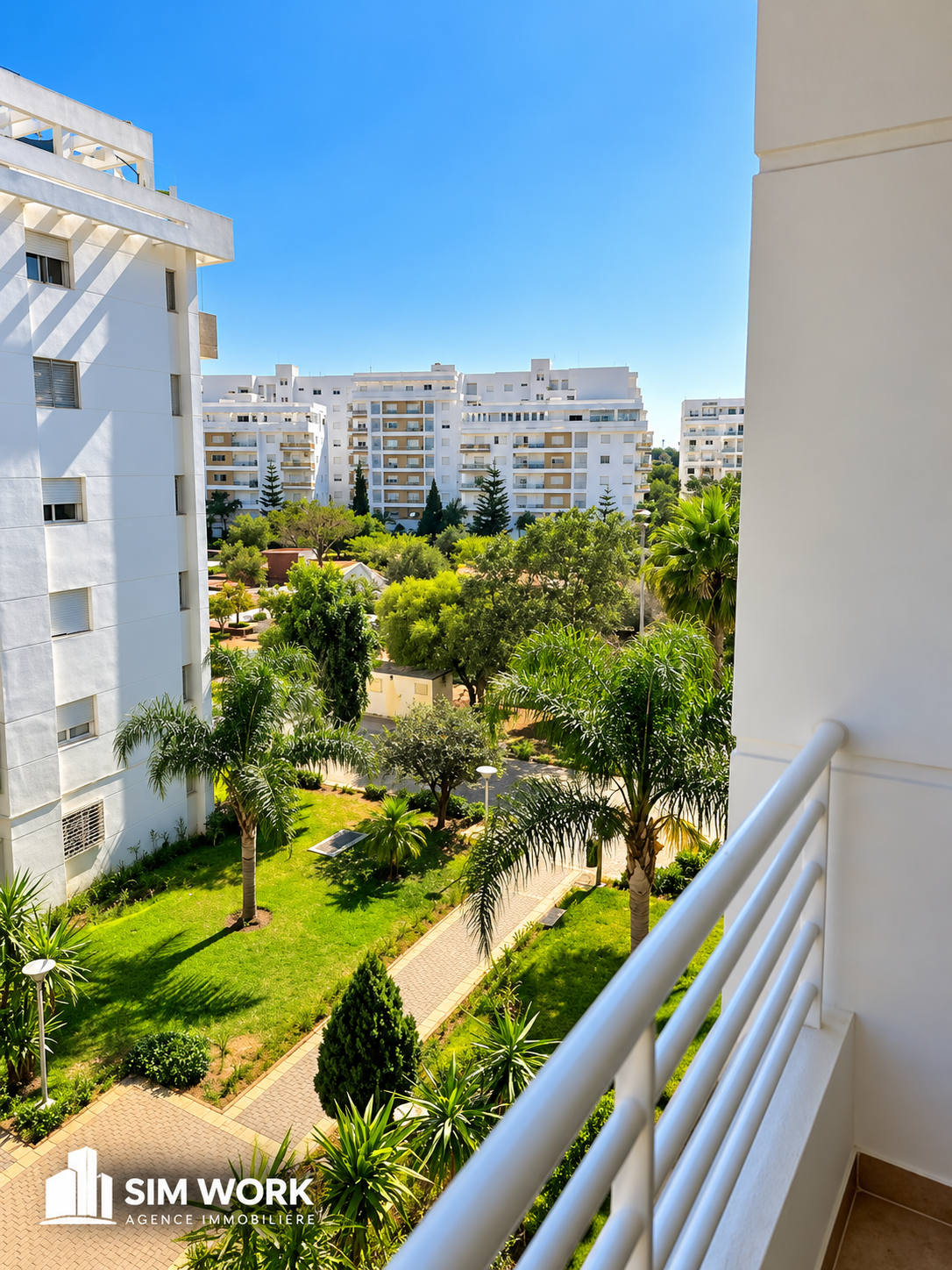 Appartement meublé 3 chambres à louer – Lotinord, Tanger | À côté de Marjane