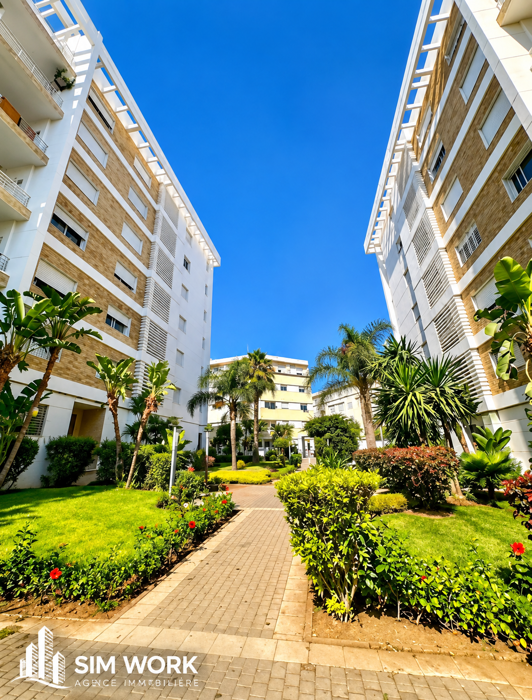 Appartement meublé 3 chambres à louer – Lotinord, Tanger | À côté de Marjane