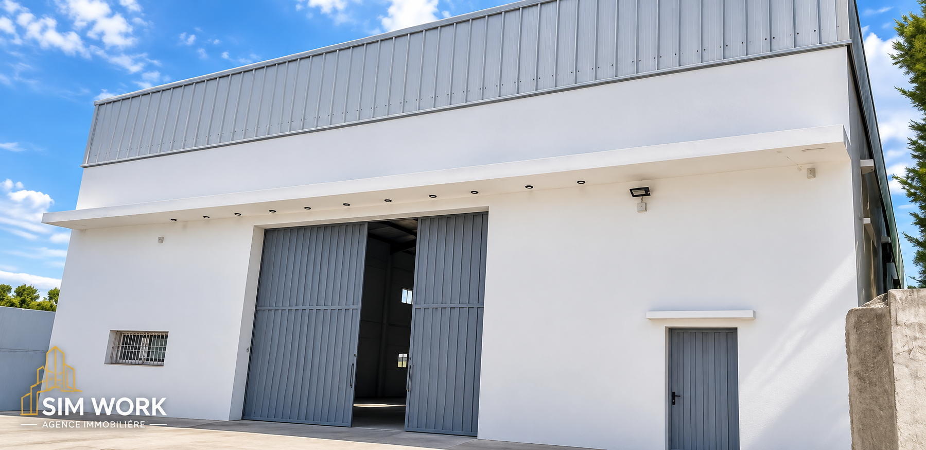 Local industriel de 600 m² à louer – Chraka, Tanger | Proche autoroute