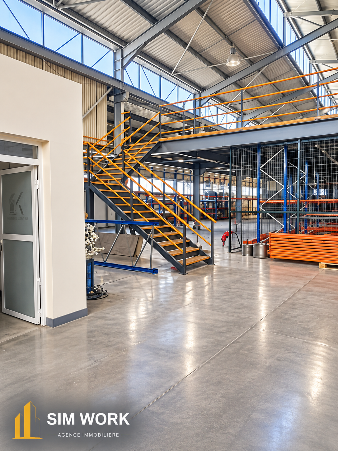 Local industrial de 2.007 m² en alquiler – Zona Industrial Al Majd Aouama, Tánger
