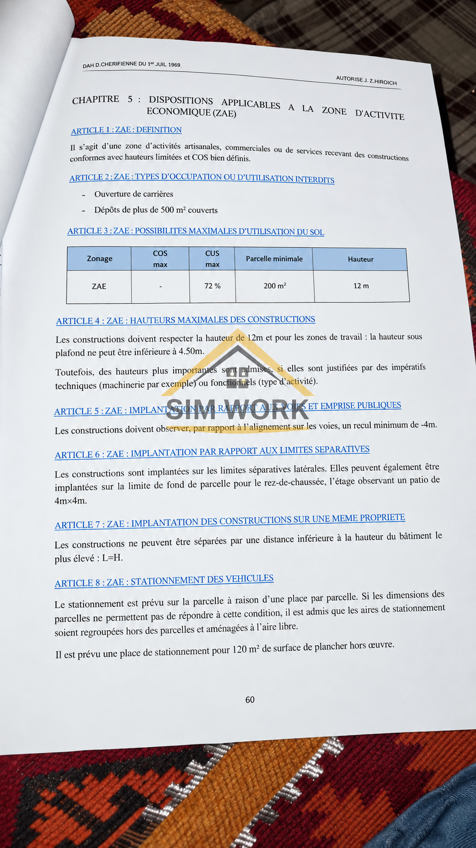 Terrain d’investissement de 14 293 m² à Tanger – Zone d’activités économiques | Fort potentiel de développement