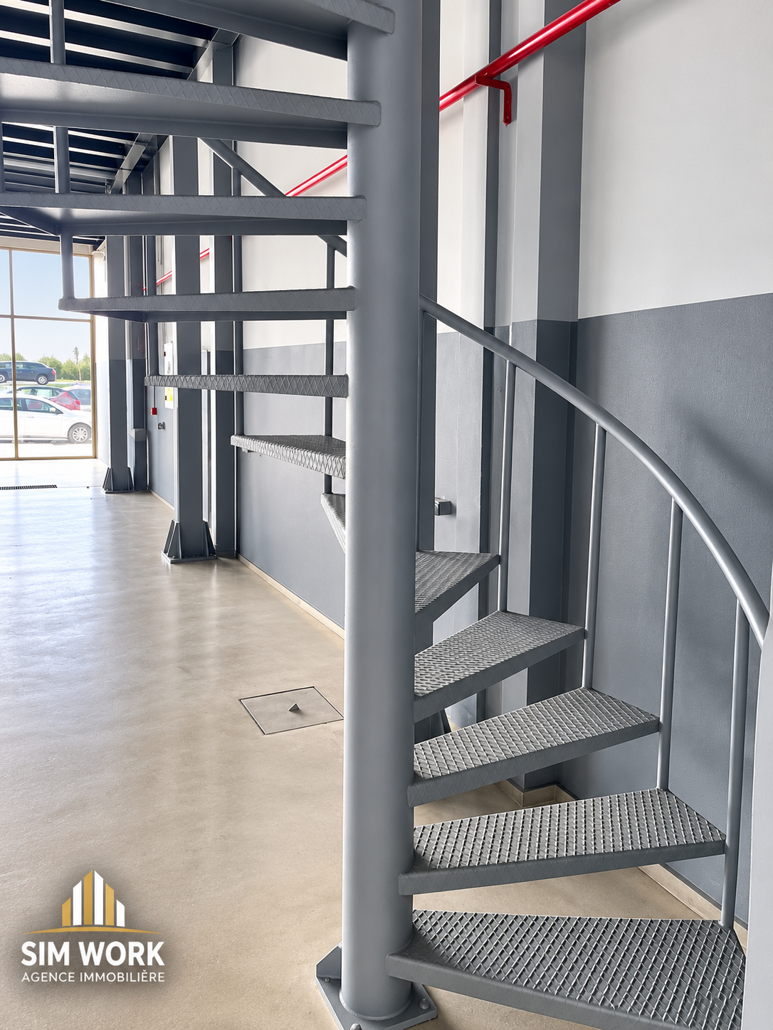 457 m² Commercial Space / Showroom for Rent – Gzenaya Logistics Zone, Tangier | Rabat Road Frontage